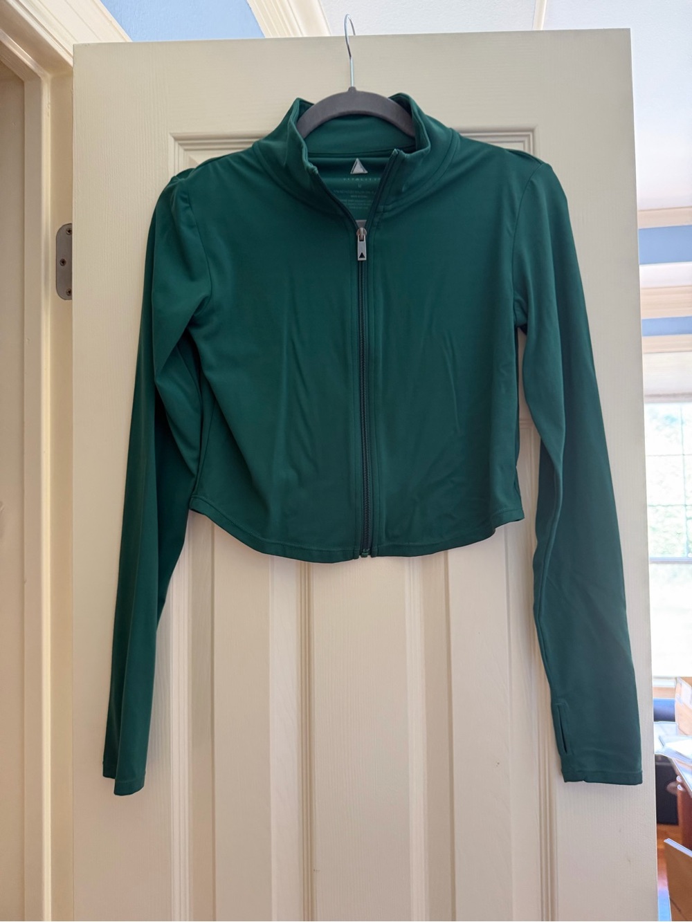 Vitality Cloud II Zip Up—Emerald Green